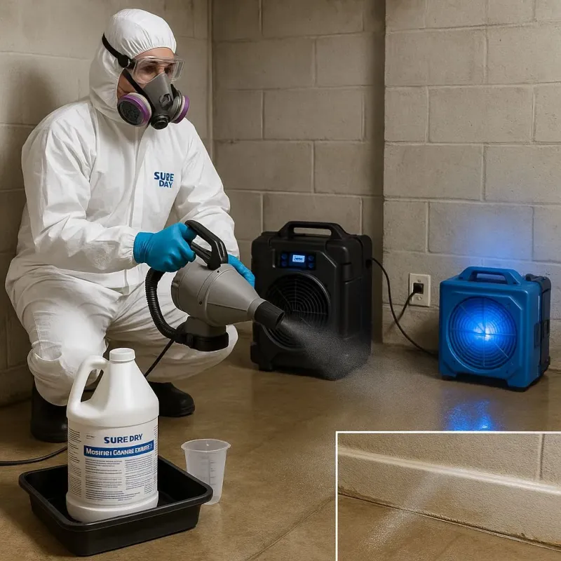 Sanitization and Odor Removal process in Marstons Mills, MA