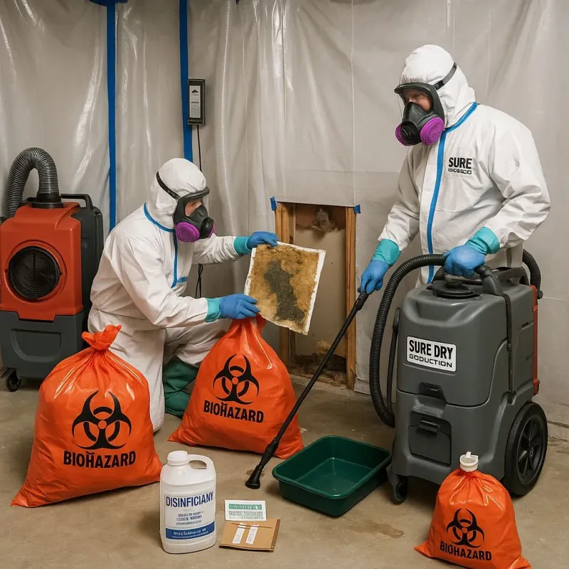 Contaminated Water Handling Protocols process in Marstons Mills, MA